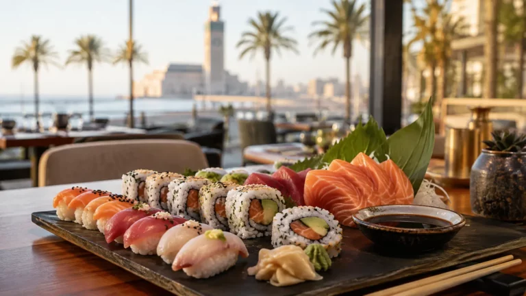Meilleur sushi à Casablanca : restaurants japonais et adresses 2026